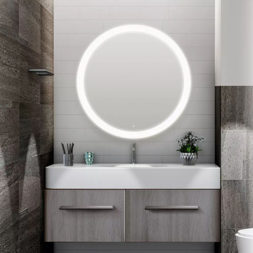LED-Spiegel 'Valencia' Ø 55 cm