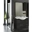 Badmöbelset 'Wien II' 4-teilig anthrazit