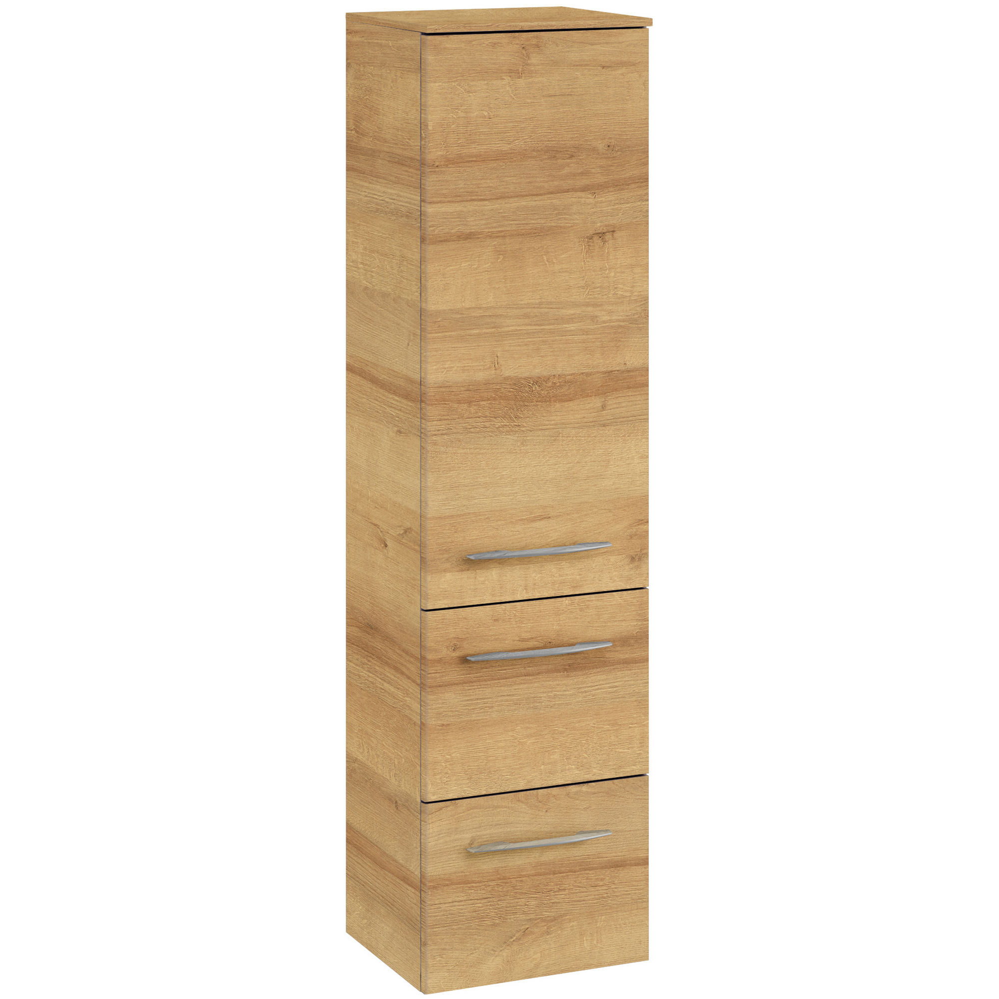 Midischrank 'Taiga' braun foliert 30 x 121 x 33 cm