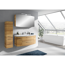 Waschbeckenunterschrank 'Taiga' braun foliert 119 x 48 x 46,2 cm
