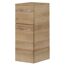 Highboard 'Lucia' braun foliert 30 x 73 x 33 cm