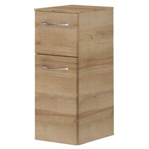 Unterschrank 'Lucia' braun foliert 30 x 73 x 33 cm