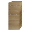Highboard 'Lucia' braun foliert 30 x 73 x 33 cm