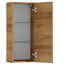 Hängeschrank 'Lucia' braun foliert 30 x 70 x 17 cm