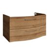 Waschbeckenunterschrank 'Lucia' braun foliert 90 x 49 x 48,1 cm