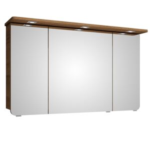 Spiegelschrank 'Lucia' eichefarben 120 x 72,4 x 17 cm