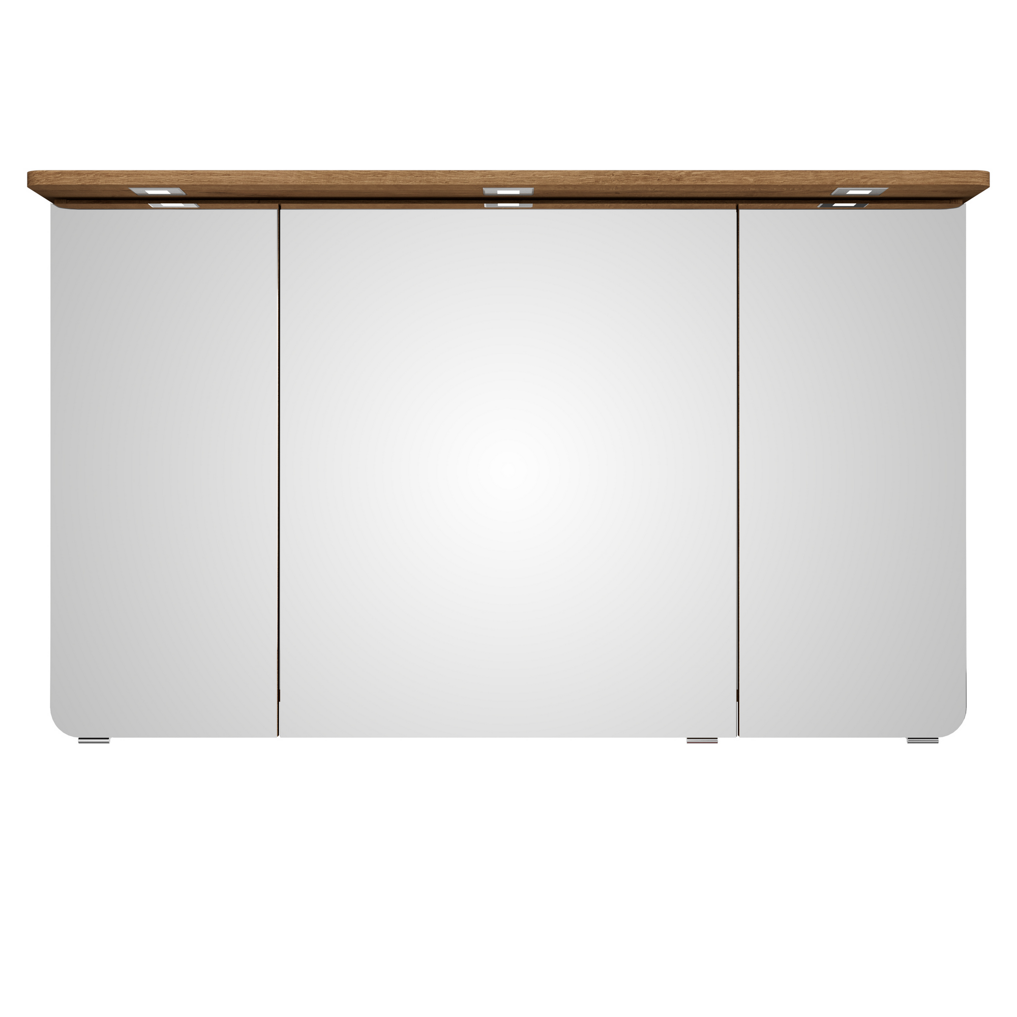 Spiegelschrank 'Lucia' eichefarben 120 x 72,4 x 17 cm