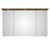 Spiegelschrank 'Lucia' eichefarben 120 x 72,4 x 17 cm