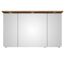 Spiegelschrank 'Lucia' eichefarben 120 x 72,4 x 17 cm