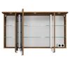 Spiegelschrank 'Lucia' eichefarben 120 x 72,4 x 17 cm
