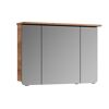 LED-Spiegelschrank 'Lucia' braun 70 x 98  x 17 cm