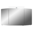 LED-Spiegelschrank 'Taiga' braun 120 x 67 x 17 cm