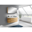 LED-Spiegelschrank 'Taiga' braun 120 x 67 x 17 cm
