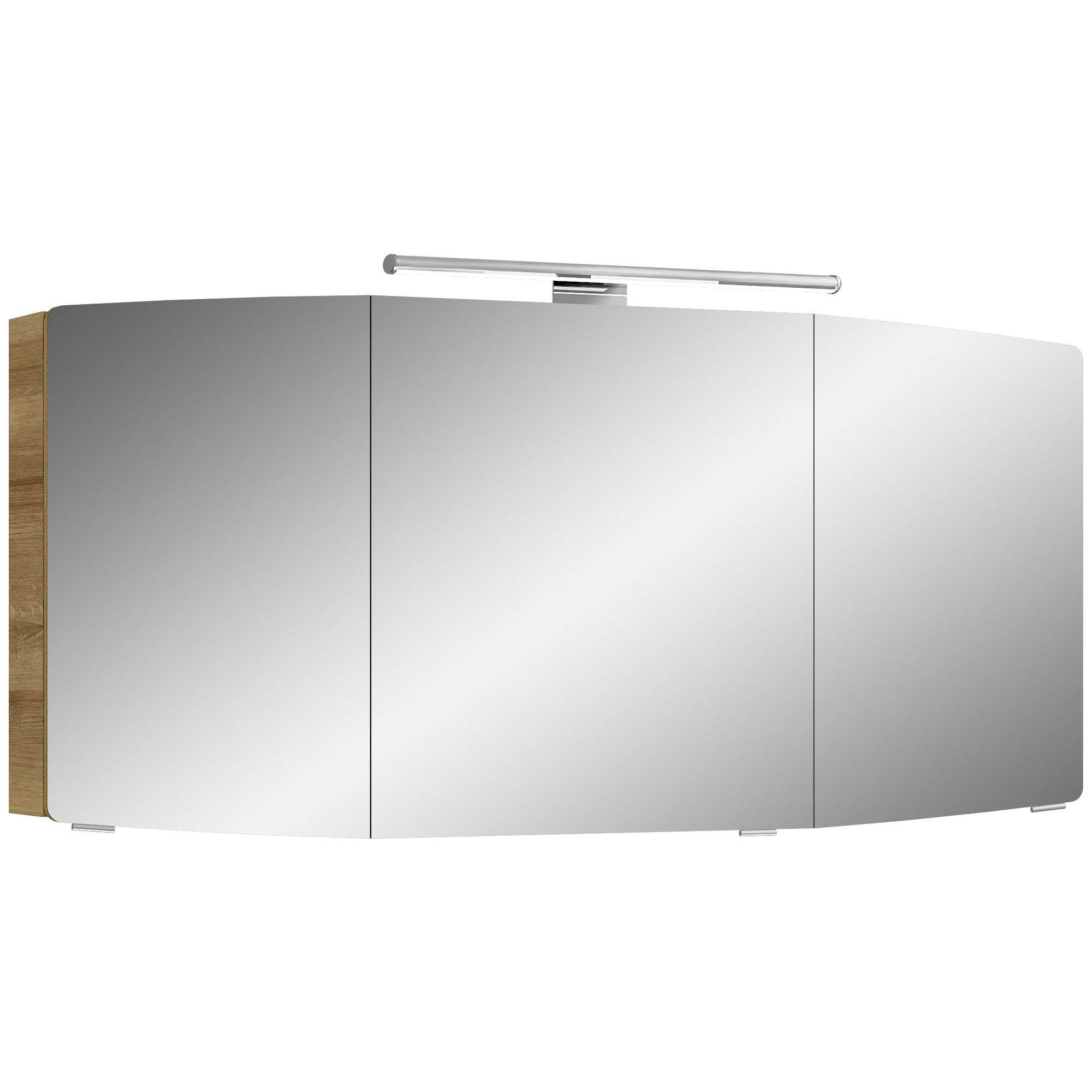 LED-Spiegelschrank 'Taiga' Eiche Riviera 140 x 67 x 17 cm + product picture