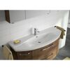 Waschbeckenunterschrank 'Bahamas' braun foliert 120 x 49,2 x 46 cm