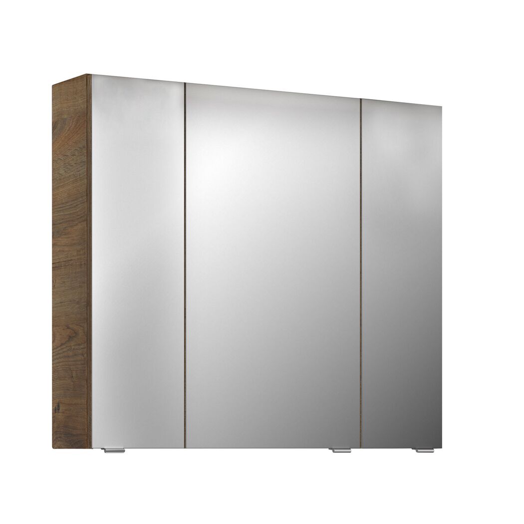 Spiegelschrank 'Bahamas' braun 80 x 70,3 x 17 cm