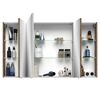 Spiegelschrank 'Bahamas' braun 120 x 70,3 x 17 cm