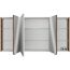Spiegelschrank 'Bahamas' Eiche Ribbeck 140 x 70,3 x 17 cm