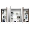 Spiegelschrank 'Bahamas' Eiche Ribbeck 140 x 70,3 x 17 cm