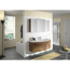 Spiegelschrank 'Bahamas' braun 140 x 70,3 x 17 cm