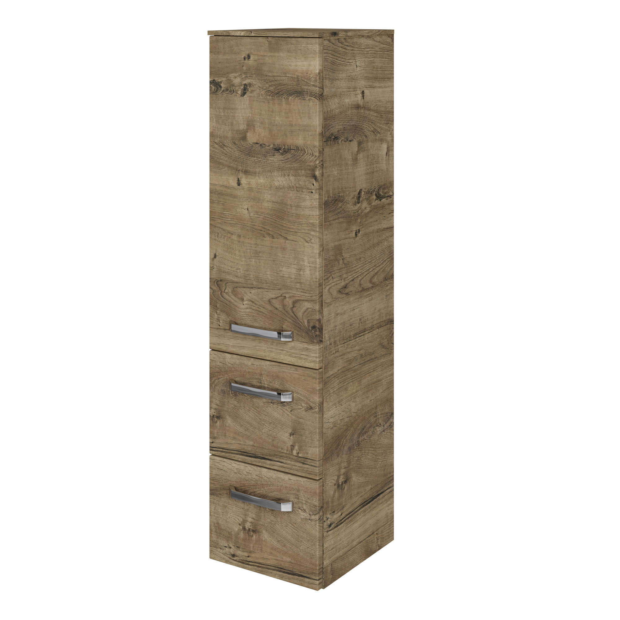Midischrank 'Bahamas' braun foliert 30 x 121 x 33 cm