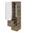 Midischrank 'Bahamas' braun foliert 30 x 121 x 33 cm