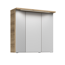 Spiegelschrank 'Primo' braun 75 x 72 x 20 cm
