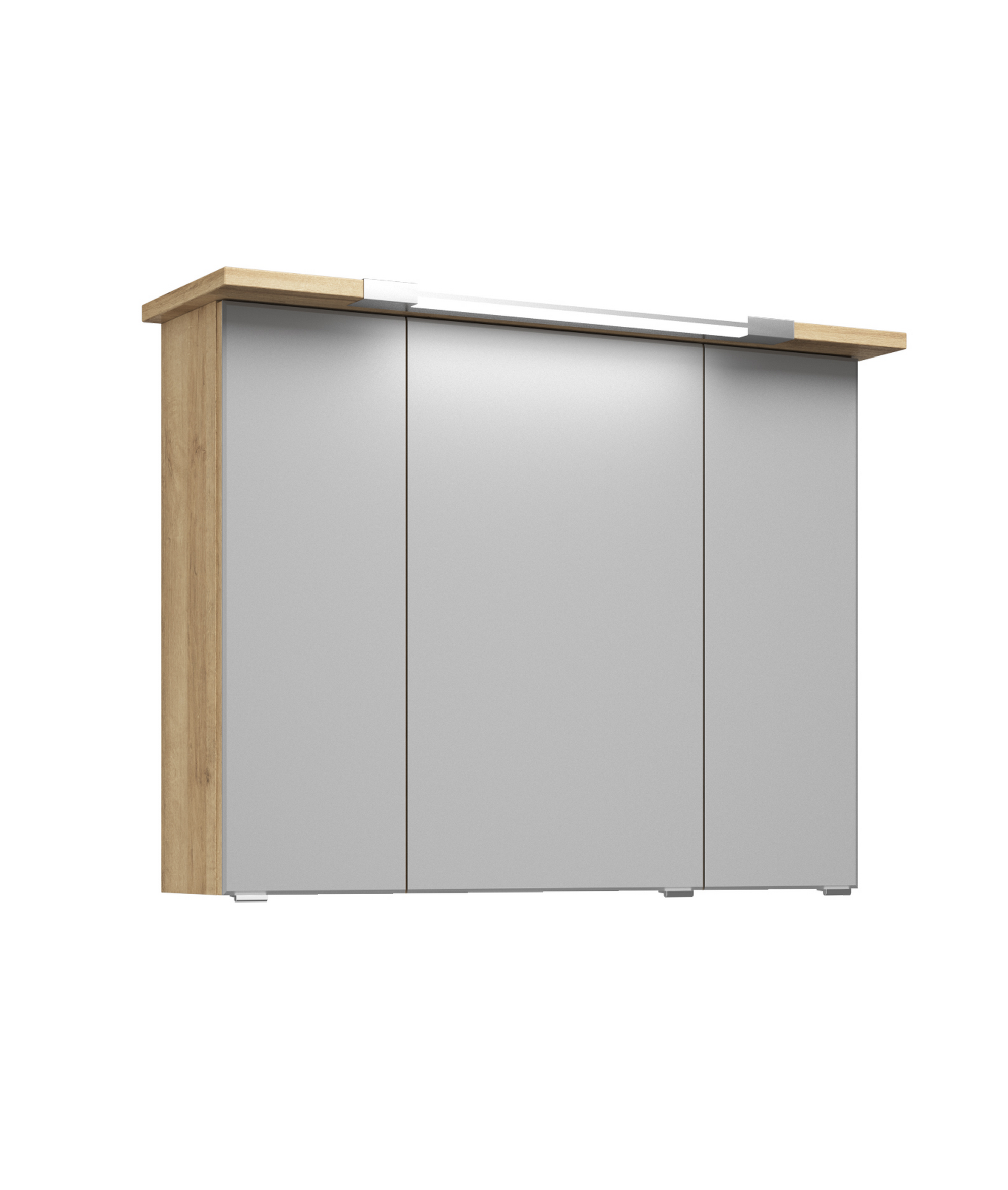 Spiegelschrank 'Primo' braun 90 x 72 x 20 cm