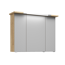 Spiegelschrank 'Primo' braun 90 x 72 x 20 cm