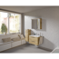 Unterschrank 'Primo' braun foliert 30 x 90,5 x 33 cm