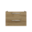 Waschbeckenunterschrank 'Primo' braun foliert 75 x 49 x 49 cm