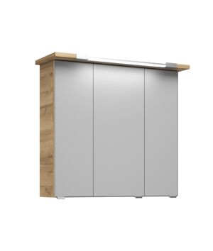 Spiegelschrank 'Primo' braun 75 x 72 x 20 cm