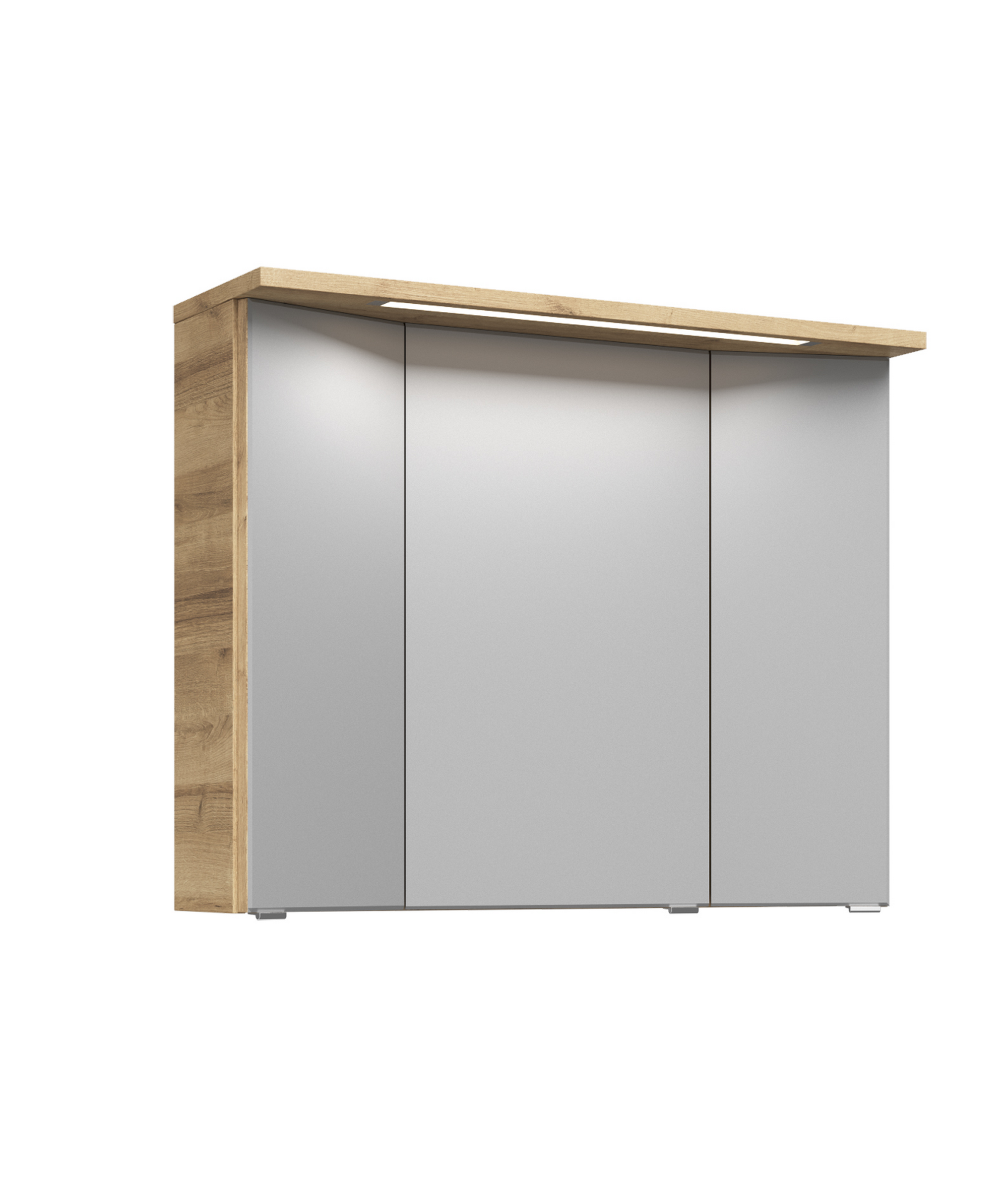 Spiegelschrank 'Primo' braun 90 x 72 x 20 cm