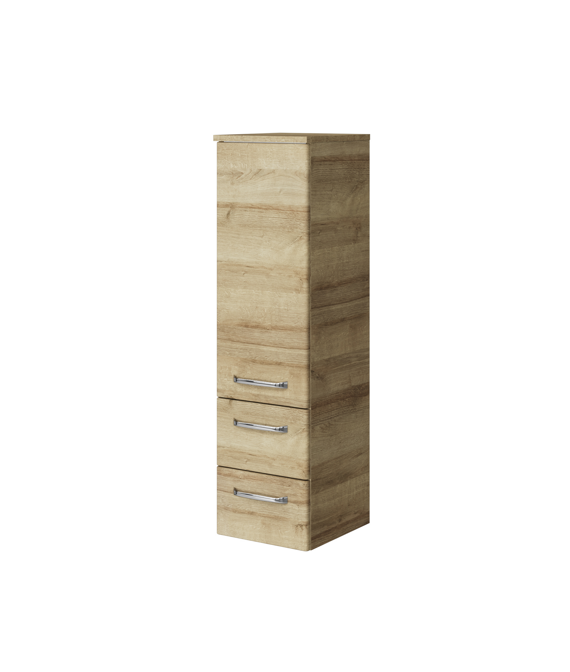 Midischrank 'Primo' braun foliert 30 x 109 x 33 cm