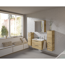 Midischrank 'Primo' braun foliert 30 x 109 x 33 cm
