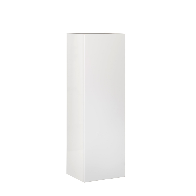 Weißer Hochschrank NEW YORK Midi mit einer Tür