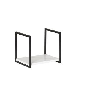 Unterregal Midi 'New York' weiß, schwarz 33 x 28 x 28 cm