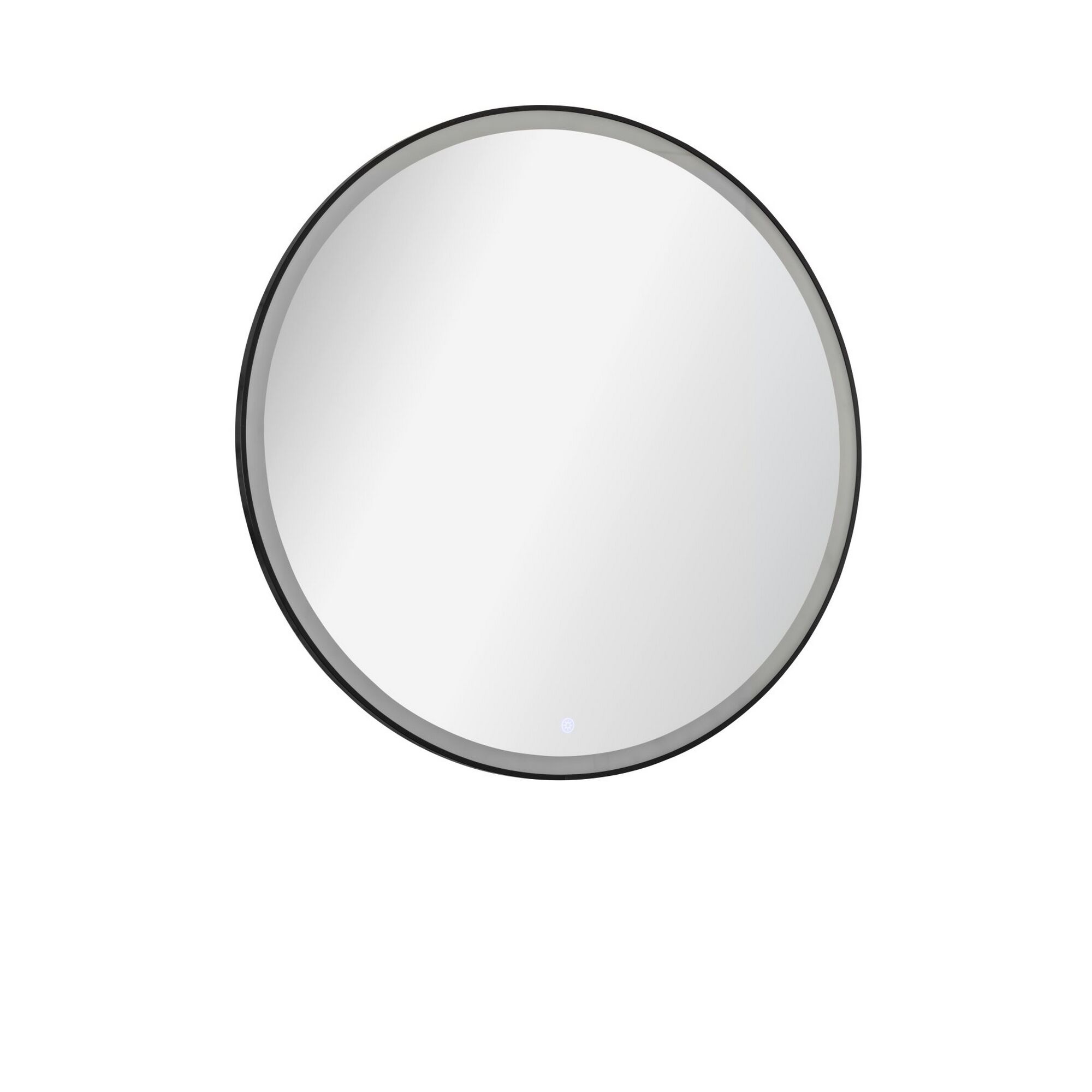 Runder, beleuchteter Spiegel