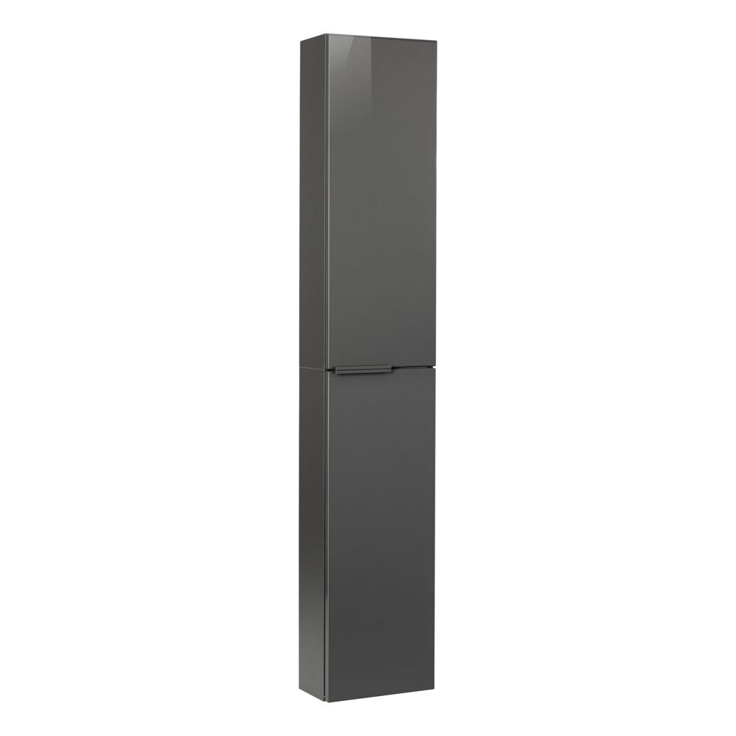 anthrazitfarbener Hochschrank LUNA SBC HS 1T