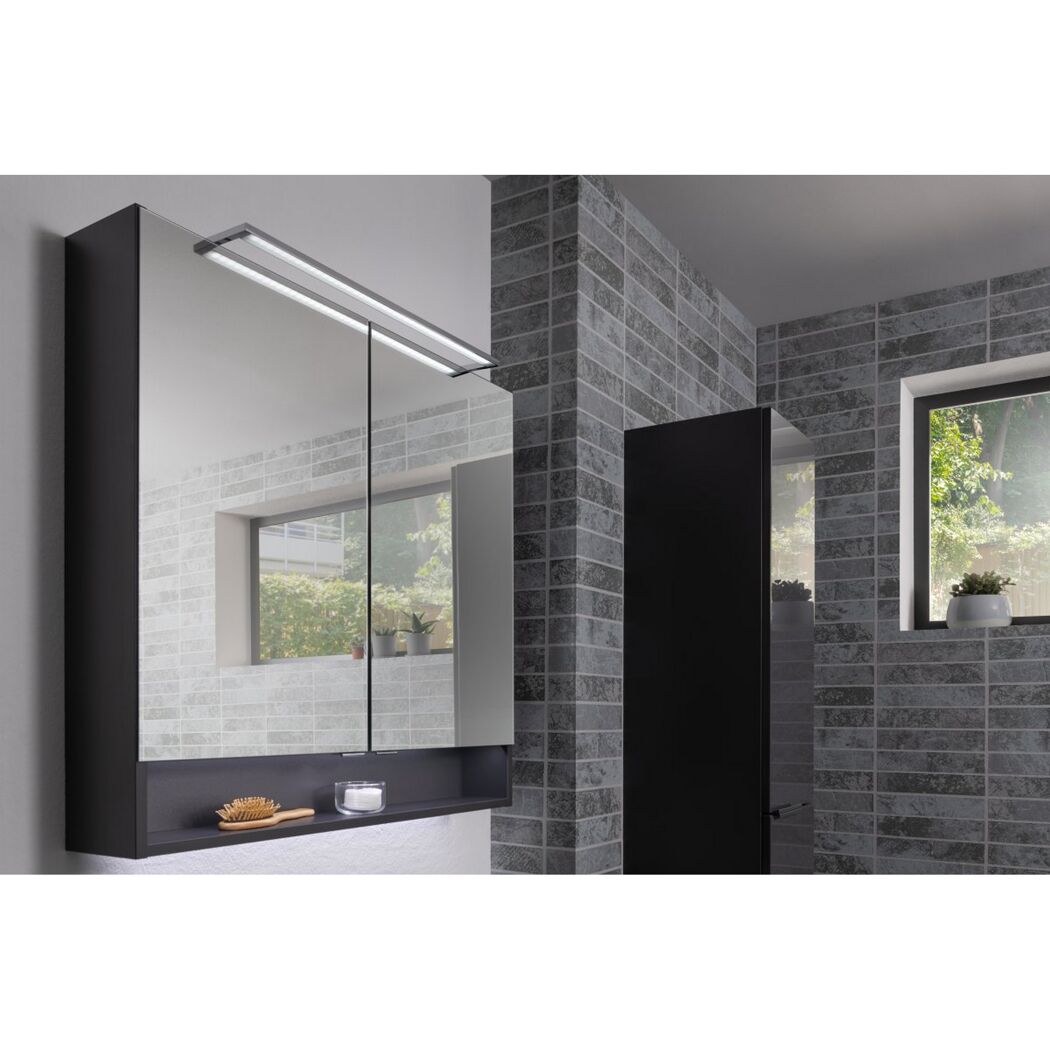LED-Waschbeckenleuchte 'Luna' 3,6 W 251 lm neutralweiß 74,8 x 1,5 x 1,5 cm