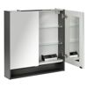 Badezimmerschrank mit Spiegel und Steckdose
