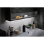 LED-Spiegelschrank 'Luna' anthrazit 80 x 80 x 15,5 cm