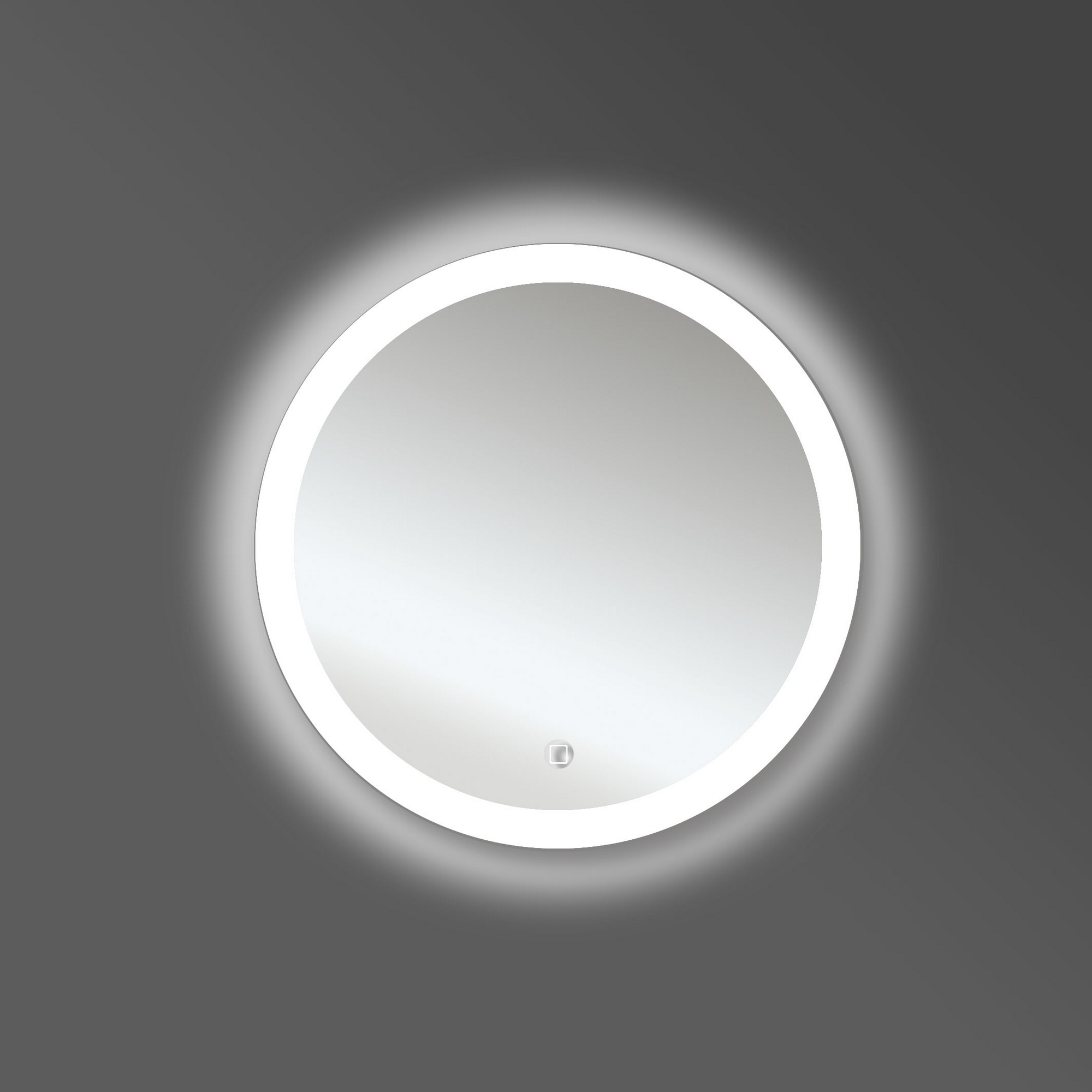 LED-Spiegel 'Silver Lunar' Ø 59 cm + product picture