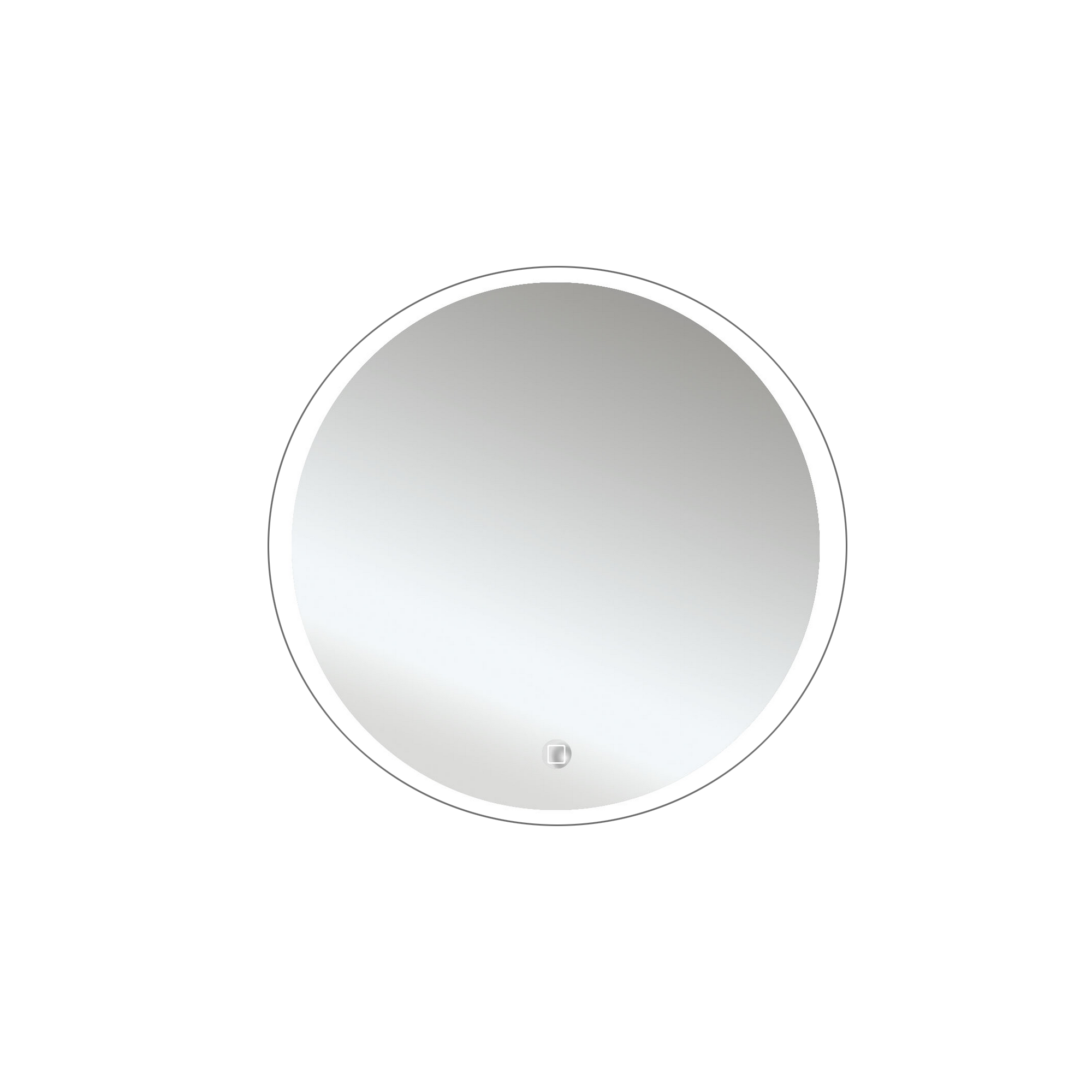 LED-Spiegel 'Silver Lunar' Ø 59 cm + product picture