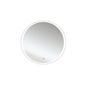Design LED Lichtspiegel Silver Lunar Ø 59 cm