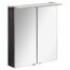 LED-Spiegelschrank 'B.Perfekt' braun 60 x 69,4 x 15,2 cm