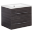 Waschbecken mit Unterschrank 'B.Perfekt' braun 62 x 51 x 48 cm