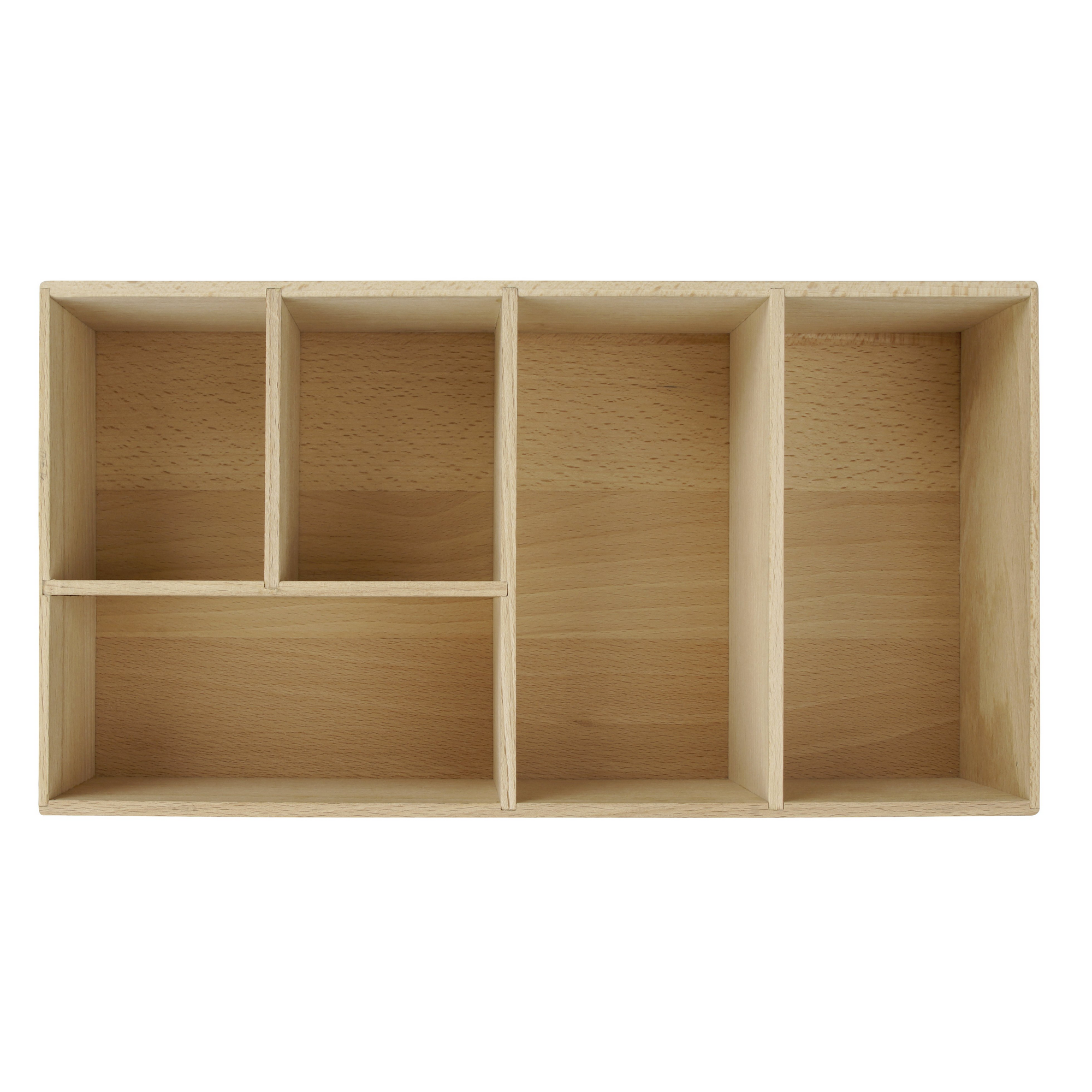 Schubladen-Box aus Buchenholz, 17 x 7 x 32 cm + product picture