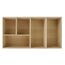 Leere Schubladenbox aus Buchenholz