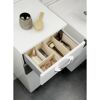 Schubladen-Box aus Buchenholz, 17 x 7 x 32 cm